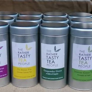 Tins of Tea by The rather tasty tea people